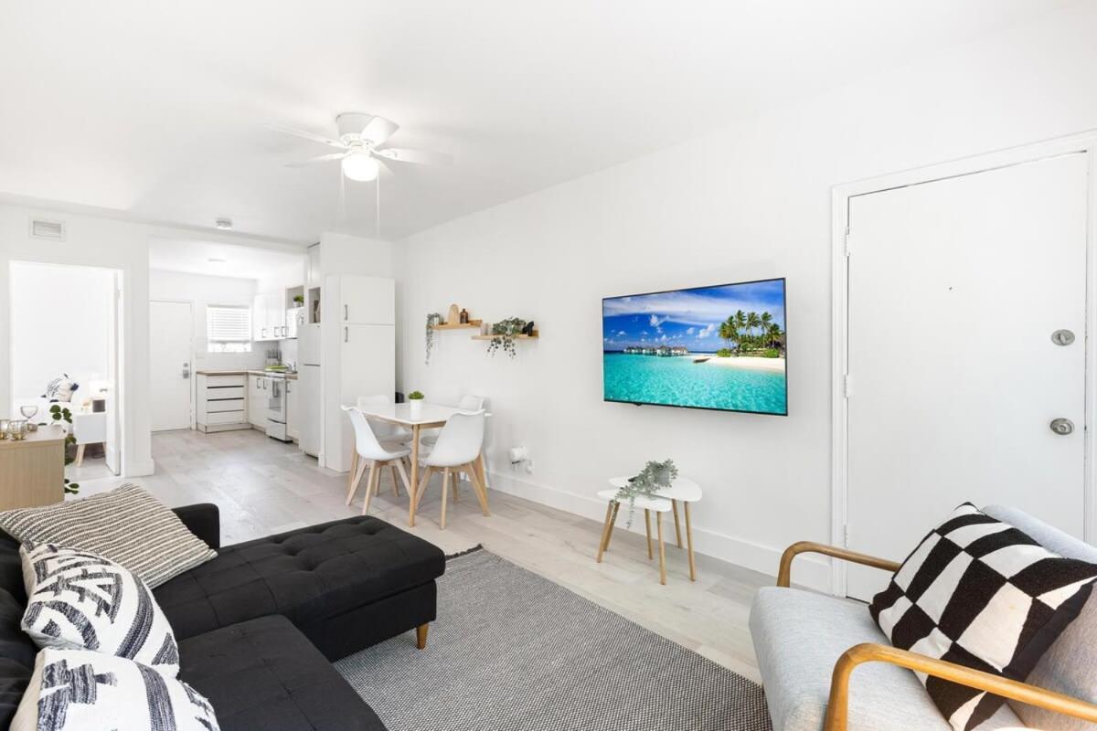 Charming 2 Bedroom Apartment In Victoria Park Fort Lauderdale Exterior foto