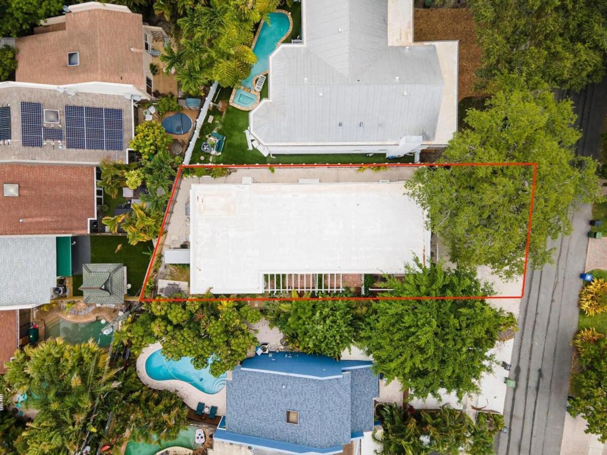Charming 2 Bedroom Apartment In Victoria Park Fort Lauderdale Exterior foto