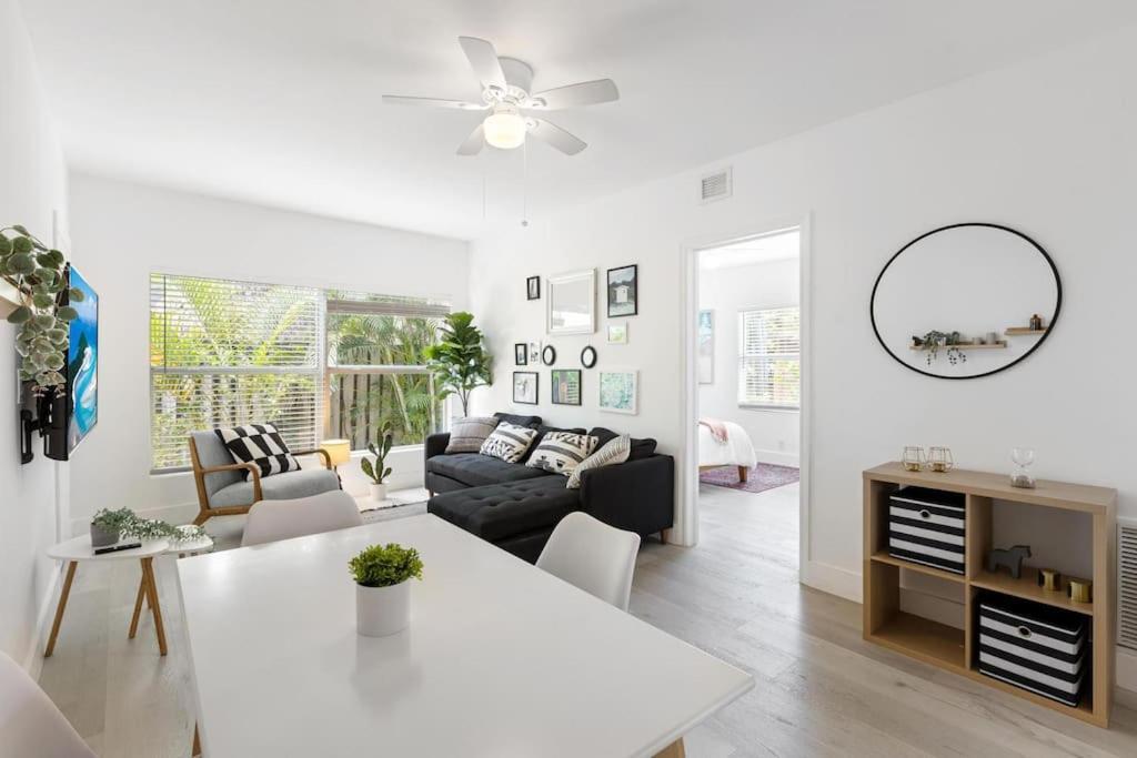Charming 2 Bedroom Apartment In Victoria Park Fort Lauderdale Exterior foto